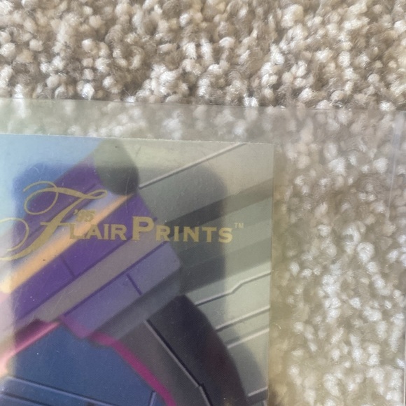 1995 FLAIR PRINTS "THING" #290 MARVEL COMIC JUMBO CARD - Picture 2 of 8